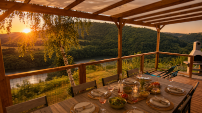 Mobile home BREZONS Premium 41m2 - Air-conditioned (4bed 8 pers) 2 bathrooms - Lake view