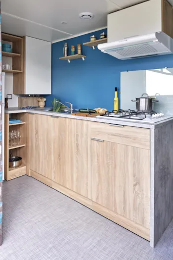 Huuraccommodatie(s) - Stacaravan- Lodge Des Fougères - Camping du Viaduc
