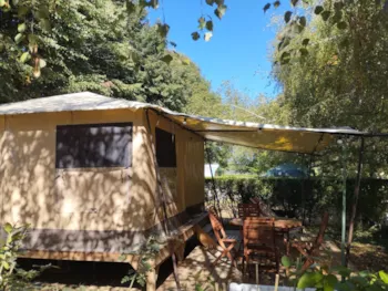 Huuraccommodatie(s) - Bungalowtent  22 M² - Camping du Viaduc