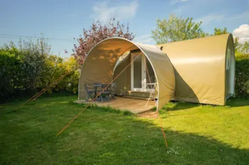 Huuraccommodatie(s) - Bungalow Coco Sweet 16M² - 2 Slaapkamers - Zonder Privé Sanitair - Camping Les Peupliers
