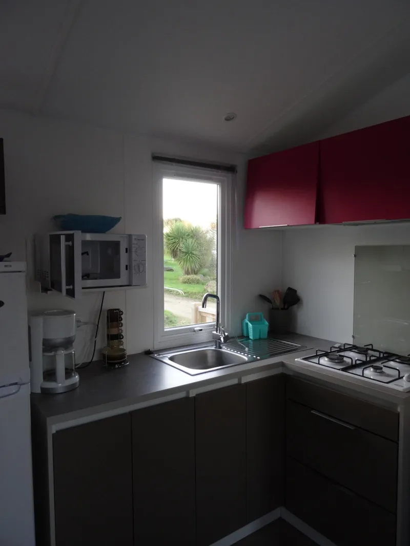 Mobil Home Bermudes 16 30M² - 3 Chambres Formule Hôtelière