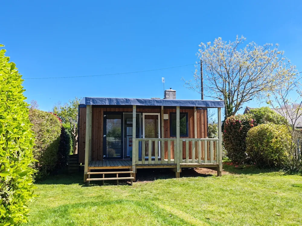 Location - Mobil-Home Studio 20M² - 1 Chambre 1 Lit Double Formule Hôtelière - Camping Les Peupliers