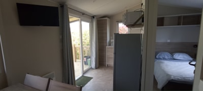 20m² mobile home Studio - 1 bedroom with 1 double bed HOTEL FORMULA — 7