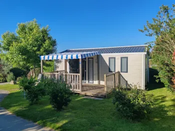 Huuraccommodatie(s) - Stacaravan Bahia 27M² - 2 Slaapkamers - Camping Les Peupliers