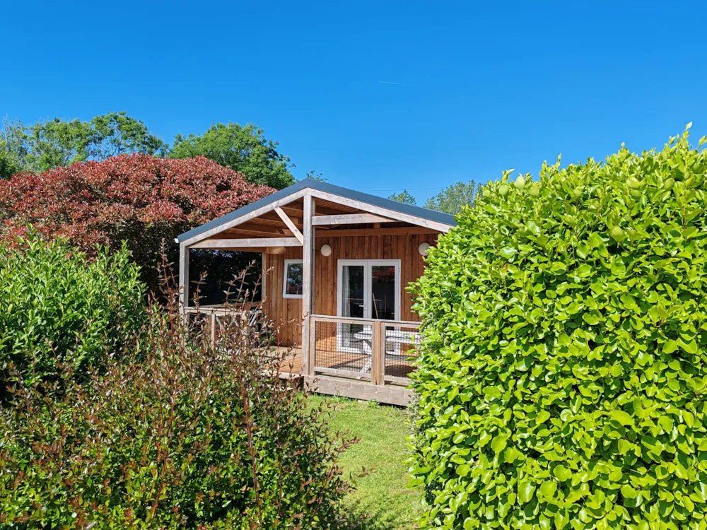 Location - Chalet Sésame 35M² - 3 Chambres - Camping Les Peupliers