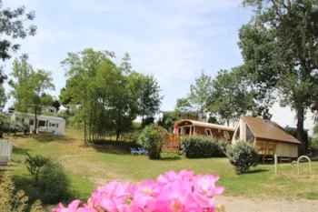 Mietunterkunft - Ecolodge - Camping Naturiste Les Aillos