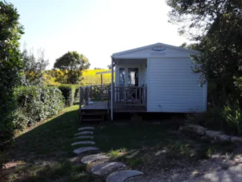 Mietunterkunft - Komfort-Mobilheim Mit 2 Schlafzimmern - Camping Naturiste Les Aillos
