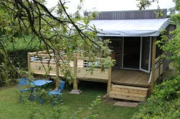 Mietunterkunft - Key West Premium (18) - Camping Naturiste Les Aillos