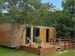 Huuraccommodatie(s) - Stacaravan Premium 32M² - 2 Slaapkamers - Terras - Flower Camping La Rochelambert