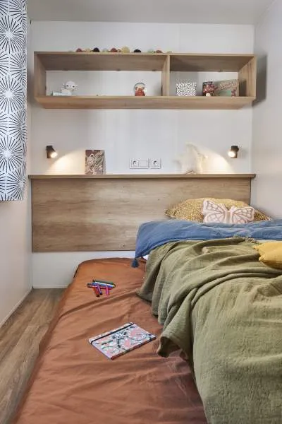 Mobil-Home Premium 37M² 3 Chambres + Terrasse + Tv + Lv + Bbq + 2Sdb + Quartier Piéton