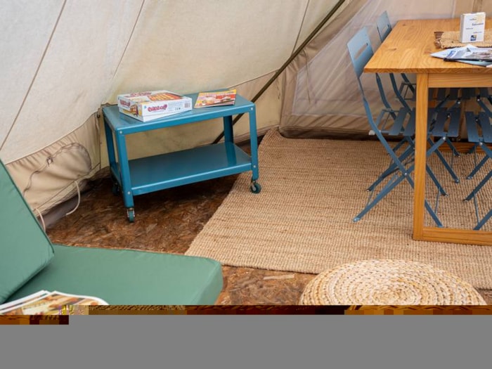 Tente Nomade 36M² 2 Chambres + Terrasse 10M² - Sans Sanitaire