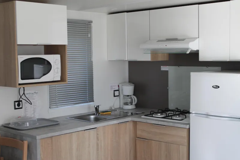 Mobil-Home Confort 3 Ch. - Terrasse Couverte - 35 M2