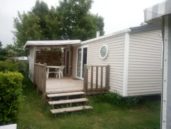 Location - Mobil-Home Privilège 2 Ch. - Terrasse Couverte - 30 M2 - Camping de la Baie          Sites et Paysages - Baie de Somme