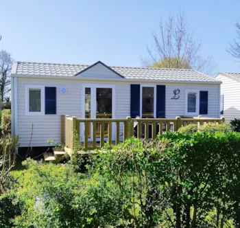 Location - Mobil-Home Confort 2 Ch. - Terrasse Non Couverte - 30 M2 - Camping de la Baie          Sites et Paysages - Baie de Somme