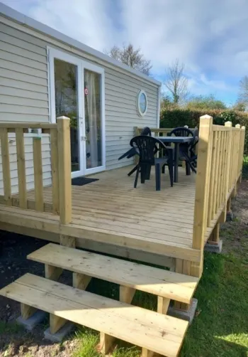 Location - Mobil-Home Privilège 2 Ch. - Terrasse Non Couverte - 30 M2 - Camping de la Baie          Sites et Paysages - Baie de Somme