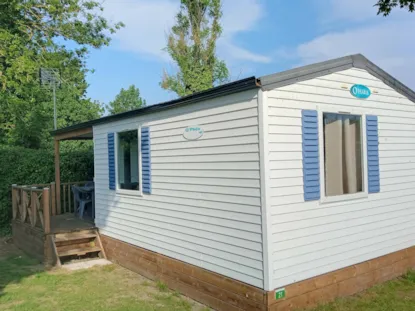 Mobil-Home Classique 2 Ch. - Petite Terrasse Couverte Intégrée - 27 M2