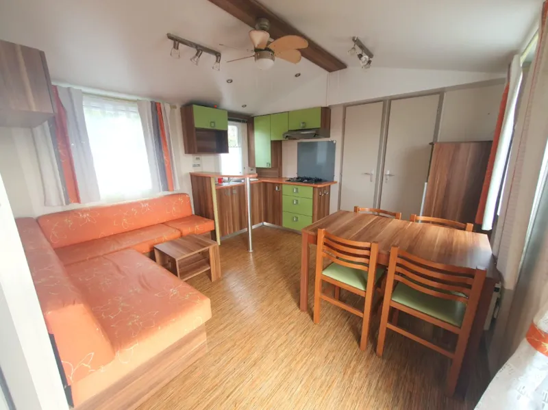 Mobil-Home Confort+ 2 Ch. - Terrasse Couverte - 30 M2