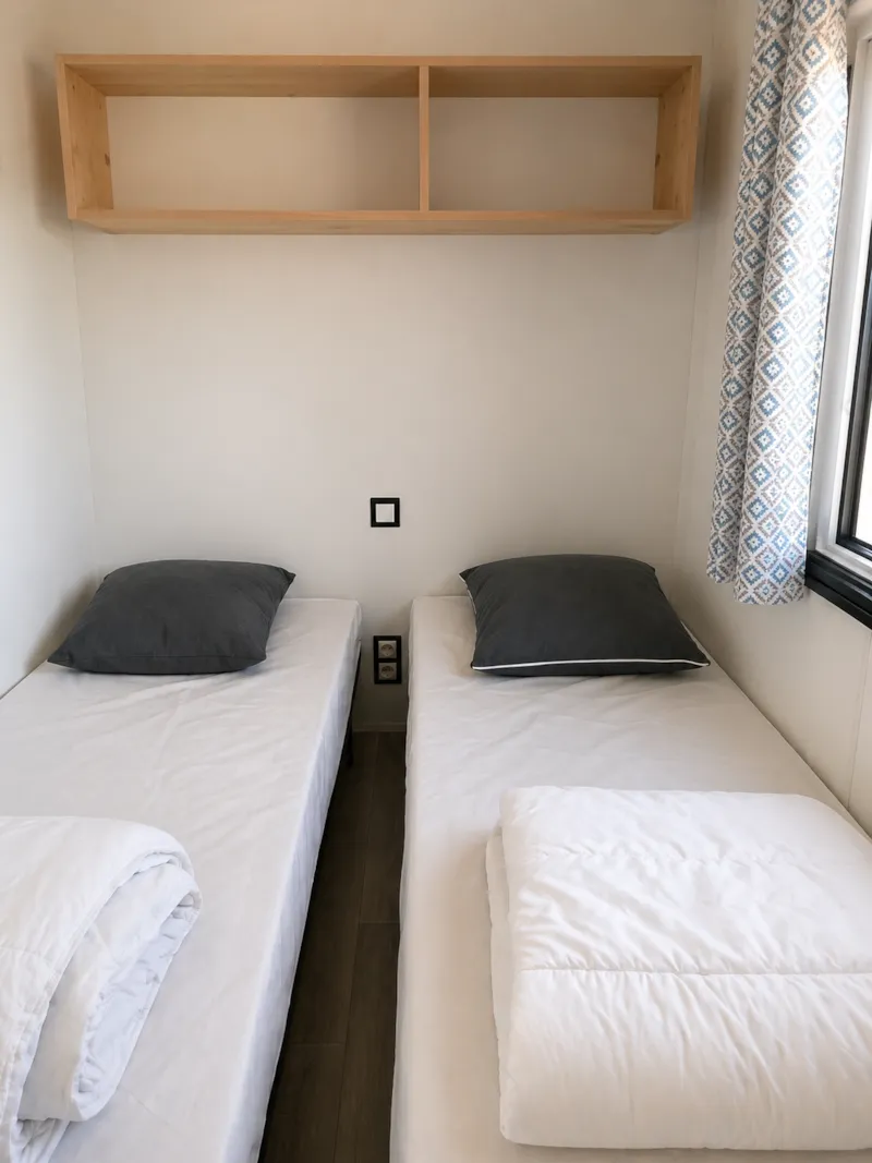 Mobil-Home Premium 3 Ch. - Terrasse Couverte - 35 M2