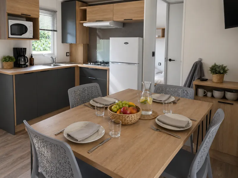 Mobil-Home Premium 3 Ch. - Terrasse Couverte - 35 M2