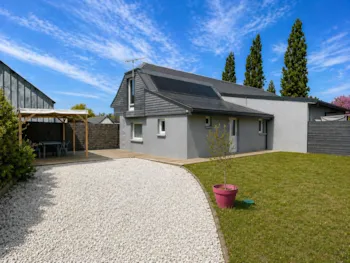 Location - Gites 2 Ch. - Terrasse Couverte - 60 M2 - Camping de la Baie          Sites et Paysages - Baie de Somme