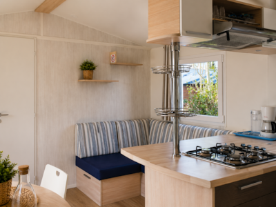 2-bedroom mobile home Confort  - Uncovered terrace - 30 m²