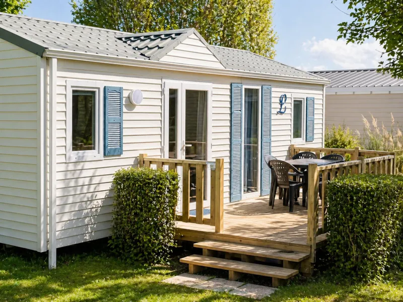 Mobil-Home Confort 2 Ch. - Terrasse Non Couverte - 30 M2