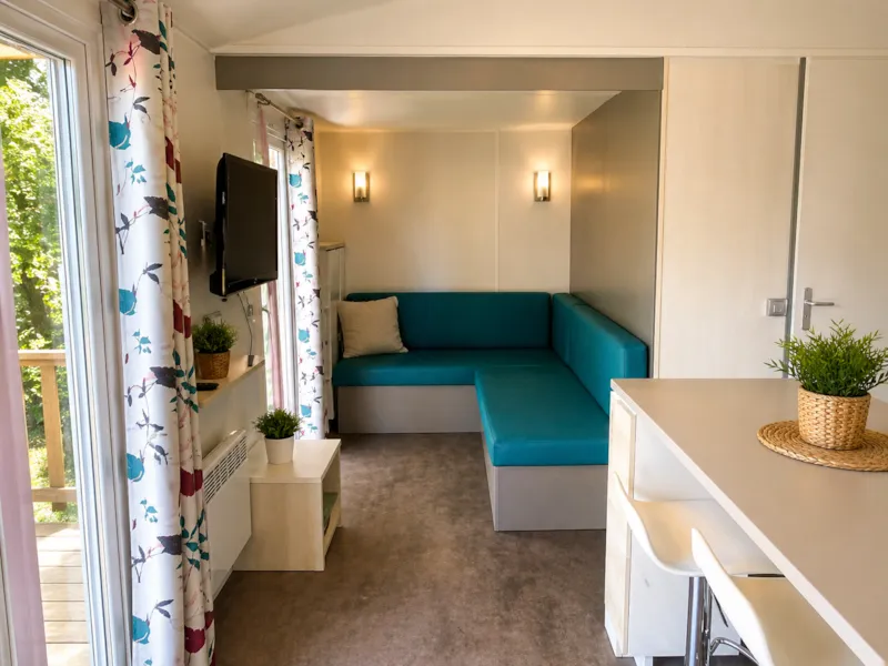 Mobil-Home Premium 2 Ch. - Terrasse Couverte - 30 M2