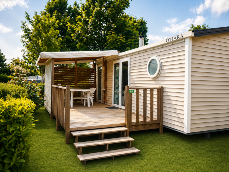Mobil-Home Premium 2 ch. - Terrasse couverte - 30 m2
