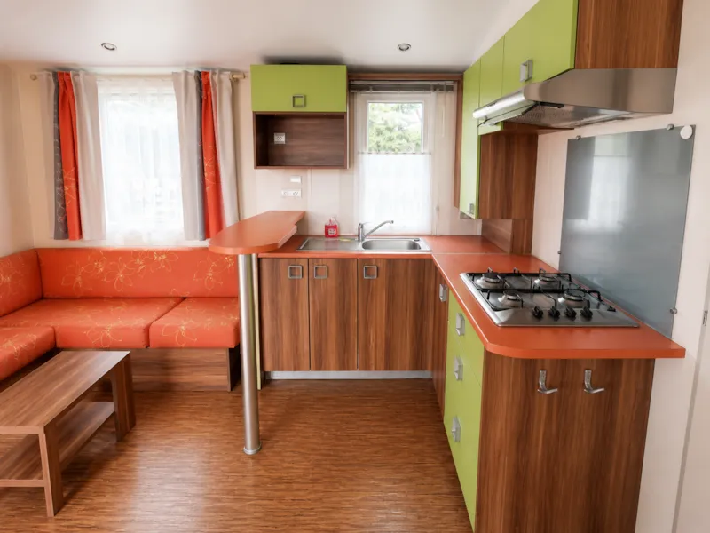 Mobil-Home Confort+ 2 Ch. - Terrasse Couverte - 30 M2