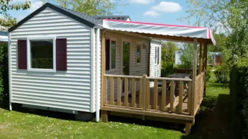 Mietunterkunft - Mobil-Home Louisiane Eva 1 22M² - Camping Le Robinson