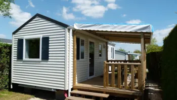 Mietunterkunft - Mobil-Home Louisiane Eva 3 22M² - Camping Le Robinson