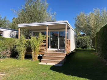 Mietunterkunft - Mobil-Home Louisiane Méditerranée 1 26M² - Camping Le Robinson