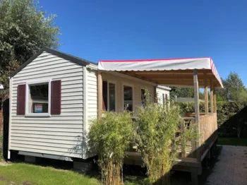 Mietunterkunft - Mobil-Home Louisiane Eva 2 22M² - Camping Le Robinson
