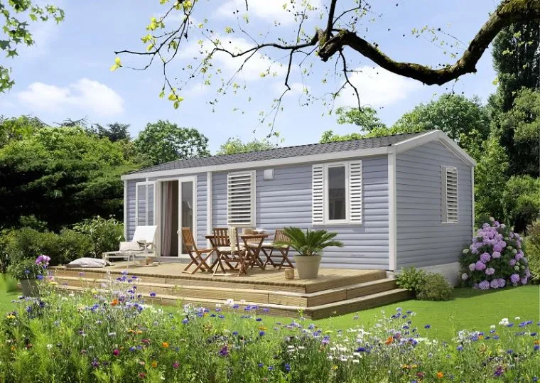Accommodation - Cosy Mobile Home - 28 M² - 3 Bedrooms - Air-Conditioned - Domaine de La Genèse