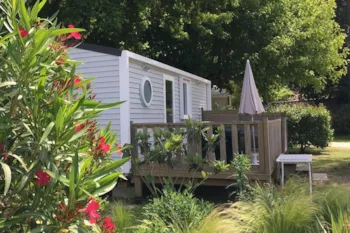 Mietunterkunft - 'Luberon' Cottage - 26M2 - 2 Zimmer + Klimaanlage - Camping La Coutelière
