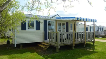 Mietunterkunft - Mobil Home  Atlantique 2 Schlafzimmer - 30Qm² - Camping de la Plage de Cleut Rouz