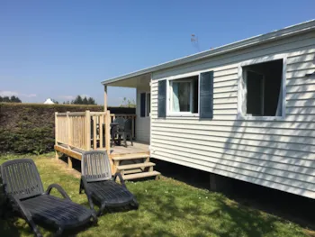 Mietunterkunft - Mobil Home Pacifique 2 Schlafzimmer - 25Qm² - Camping de la Plage de Cleut Rouz