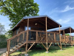 Huuraccommodatie(s) - Cabin Lodge/Opgemaakte Bedden En Handdoeken Aanwezig - Camping de la Plage de Cleut Rouz