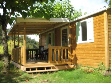 Accommodation - Mobil Home Super Mercure  30M² - 2 Bedrooms With A Covered  Terrace - Camping La Chatonnière