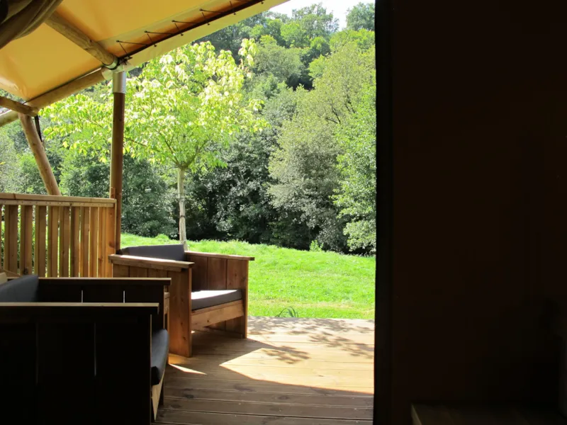 Tente Safari, (Sans Sanitaires Privatifs), 2 Chambres.