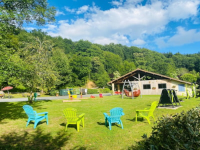 pitch NATURE - Sur plan du camping de 26 à 49 - — 5