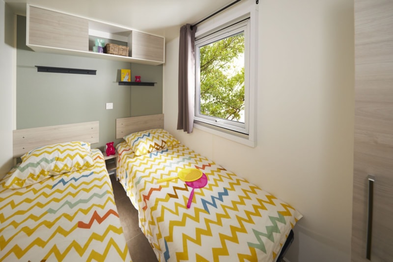 Hytte i Jumilhac Le Grand – Mobil home EVO33 - 3 chambres avec une terrasse couverte 1/6 Pers. – photo 8