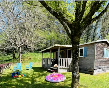 Mietunterkunft - Mobilheim Dahlia Grand Confort - 2 Zimmer - Camping La Chatonnière