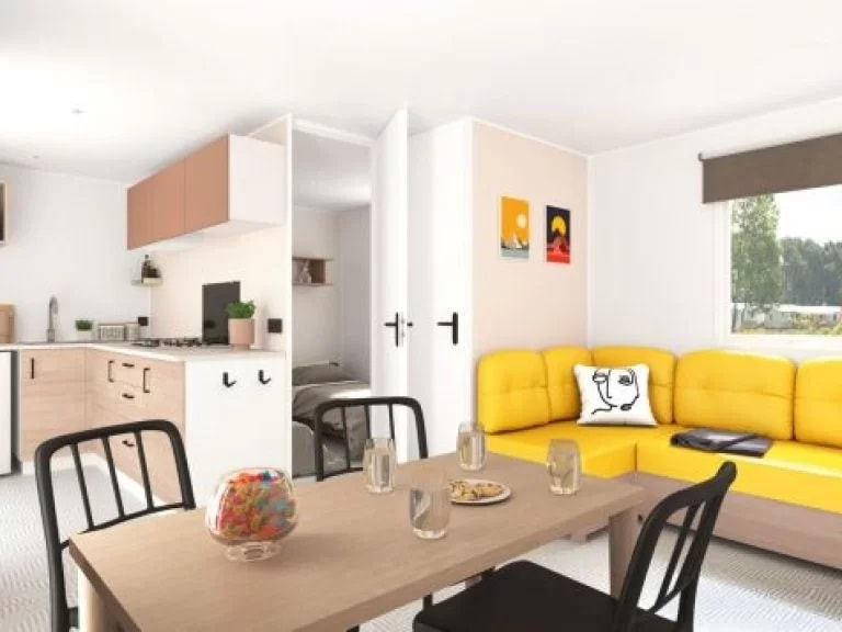 Neuheit 2026, Mobilheim Riviera Suite, 2 Schlafzimmer.