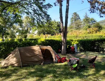 Stellplatz - Standort Cyclo - Camping Municipal Les Iles de Silon