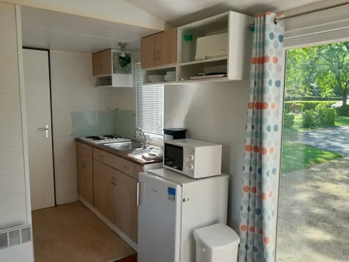 Location - Mobil-Home - 2 Chambres - 29M² - image n°4 - Camping Municipal Les Iles de Silon