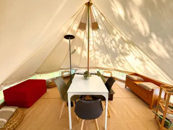 Accommodation - Canvas Lodge In The Bamboo Grove - Camping Les Avenieres