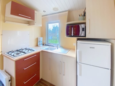 Mobile home for 4 people, 2 bedrooms