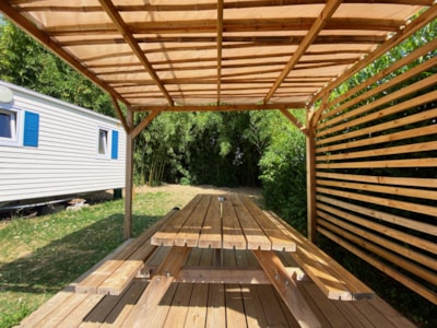 Mobile home for 4 people, 2 bedrooms