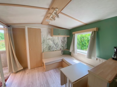 Mobile home for 5 people, 2 bedrooms